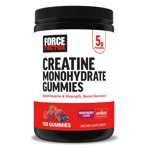 Mixed Berry Creatine Monohydrate Gummies 30 Servings O534809