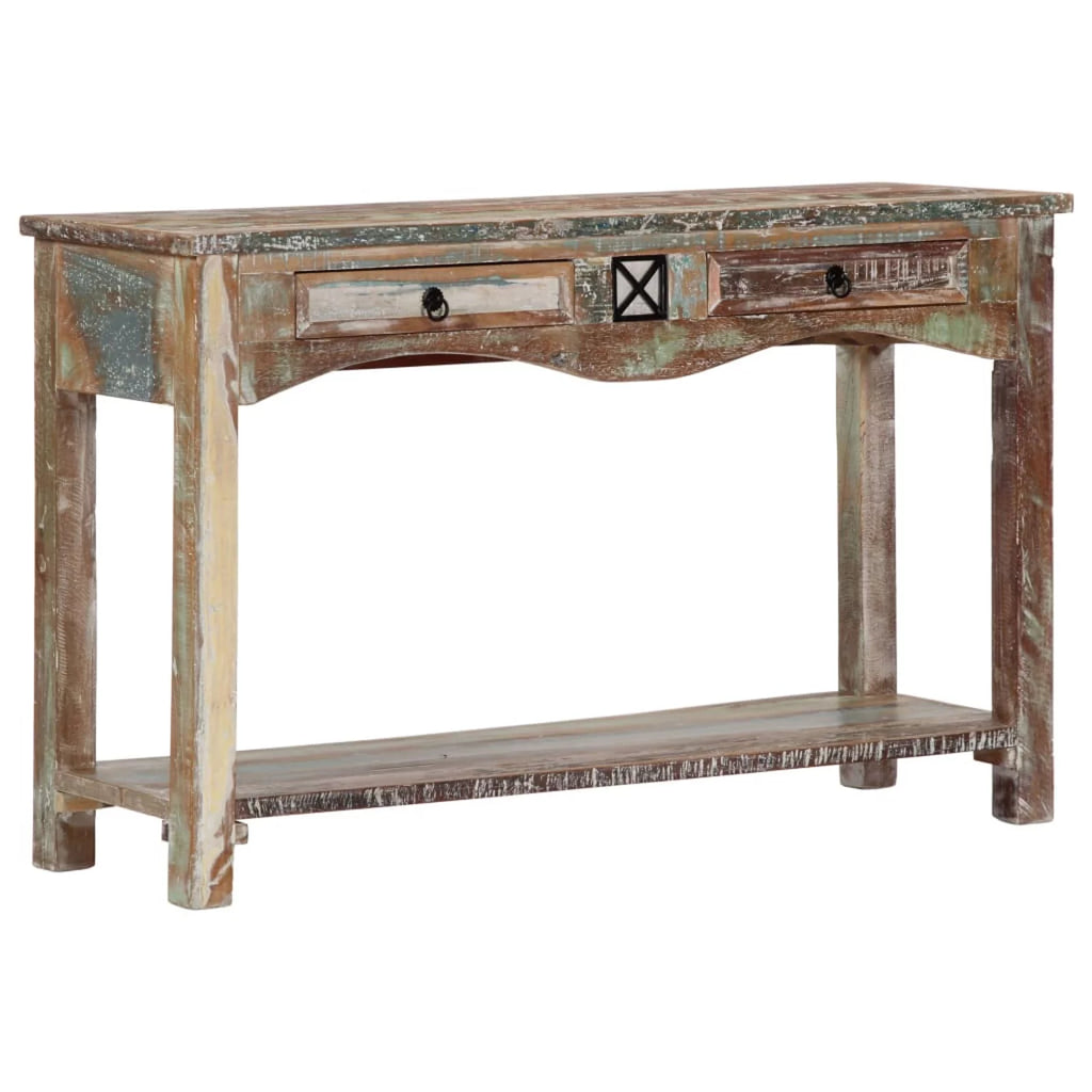 Console Table Solid Reclaimed Wood J176578