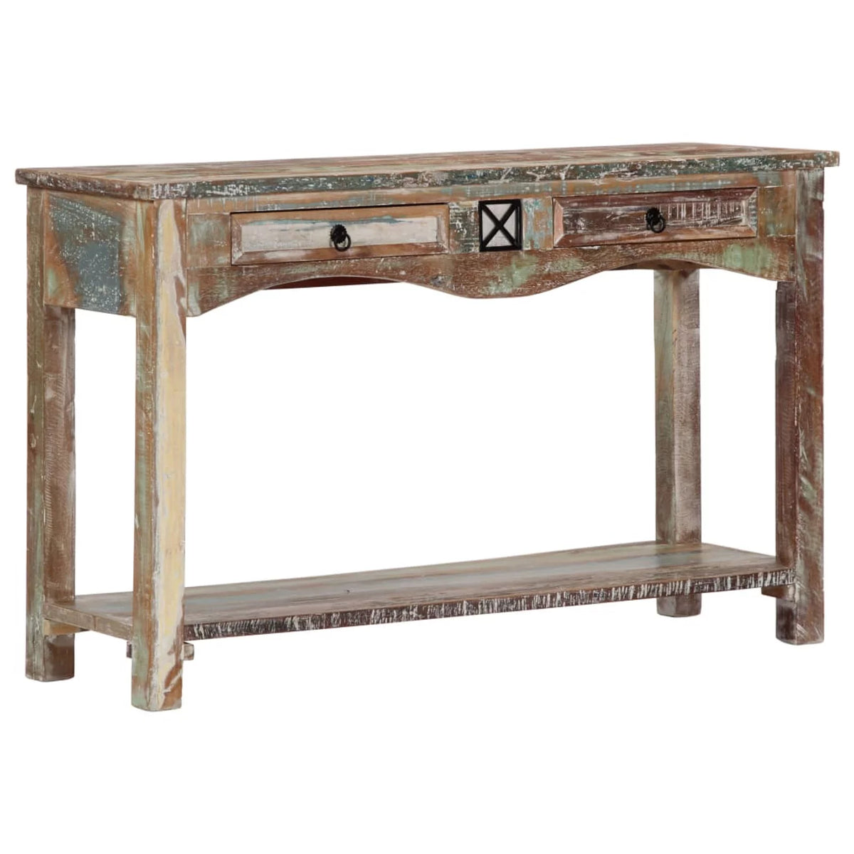 Console Table Solid Reclaimed Wood J176578