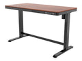 Sit/standing desk electric height adjustment walnut L73814