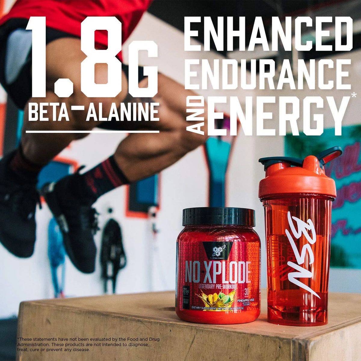 Pre Workout Powder with Creatine and Beta-Alanine, Grape, 60 Servings D605366