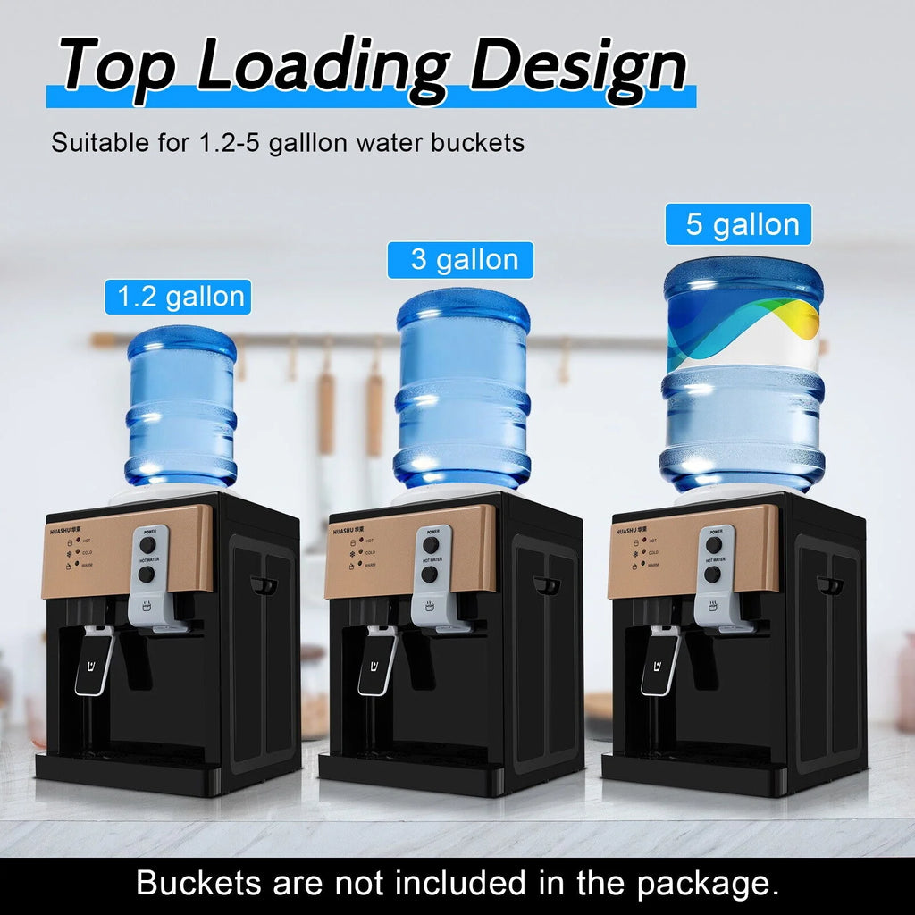 Black Electric Hot Cold Water Dispenser Y2193