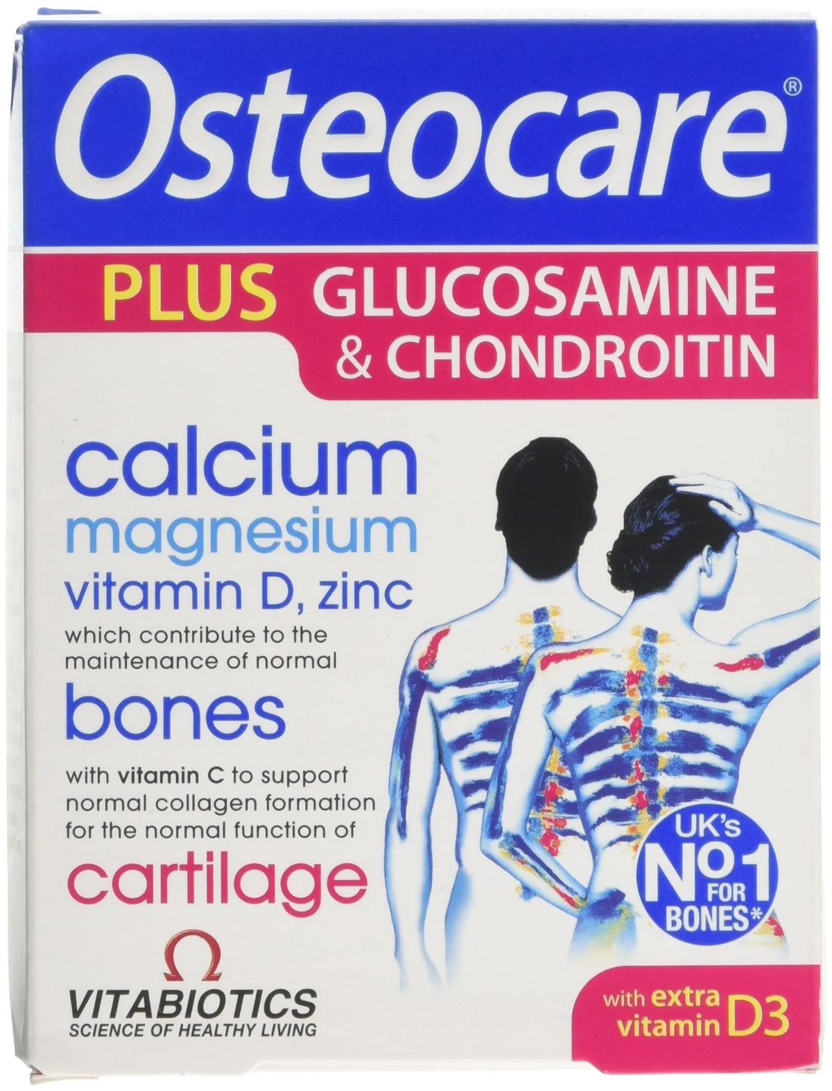 60 Tablets Glucosamine and Chondroitin E491