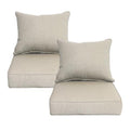 20"x42" Water-Proof Outdoor Dining Cushion Set of 1 with Handles & Ties A613996