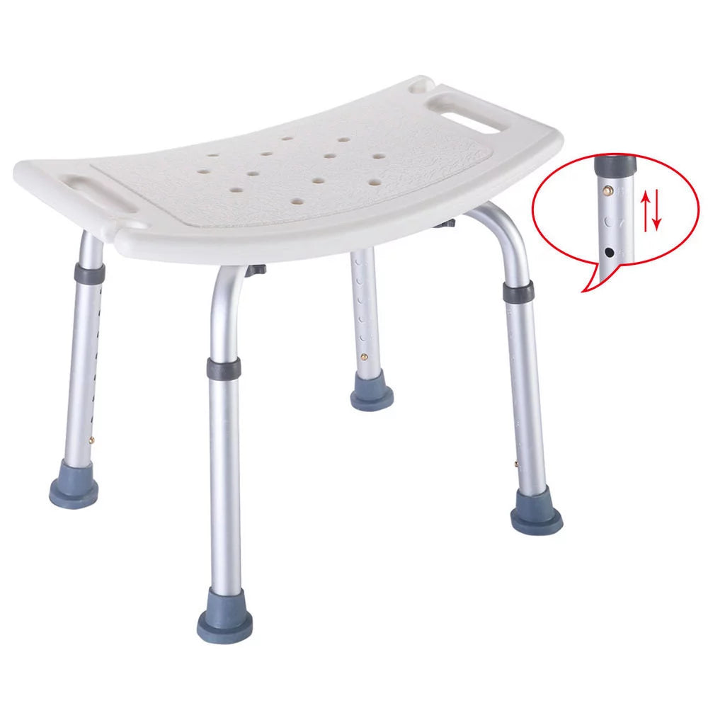 Adjustable Bath Shower Seat Chair Bench Stool R569