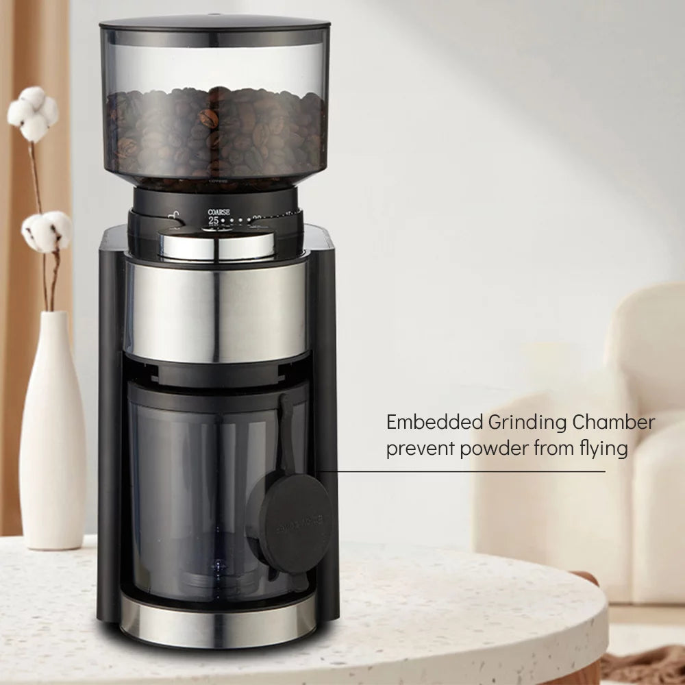 Electric Burr Coffee Grinder 25 Grind Setting Black F6801