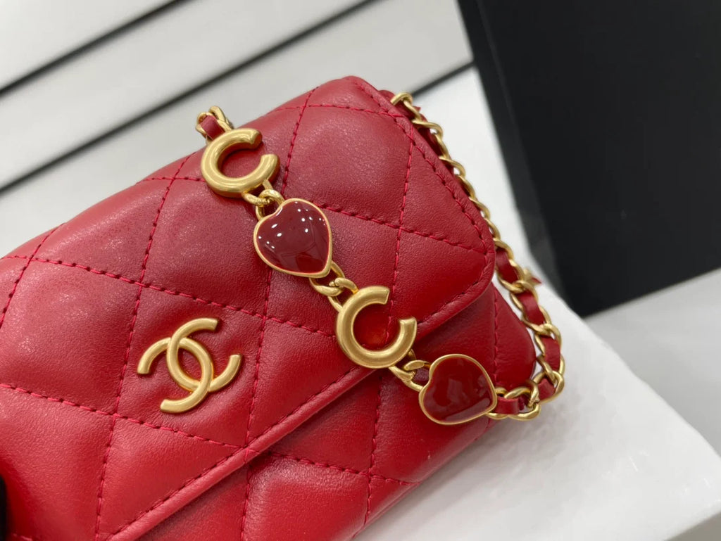 Distressed Red Women's Bags W80023