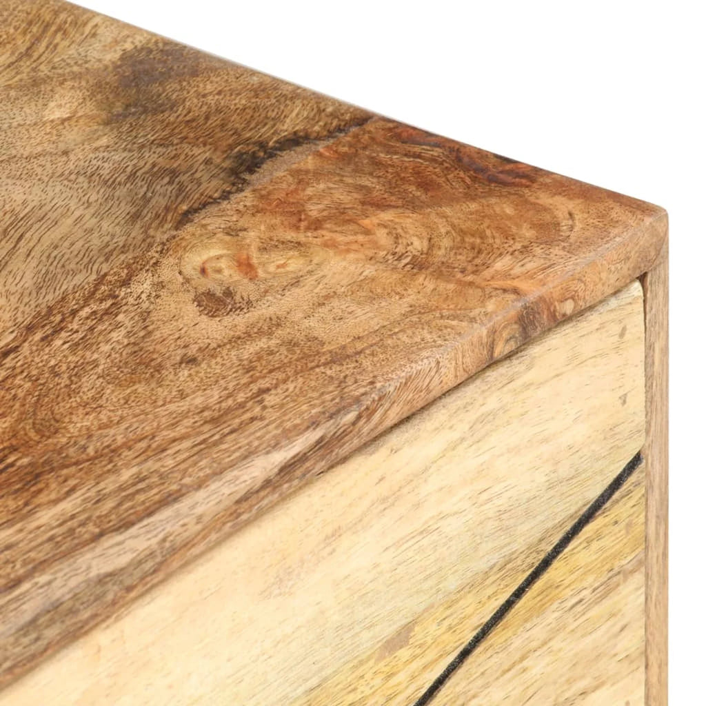Solid Mango Wood Bedside Cabinet I83689