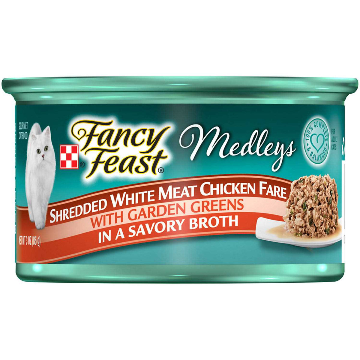 Shredded White Meat Chicken Wet Cat Food T951729