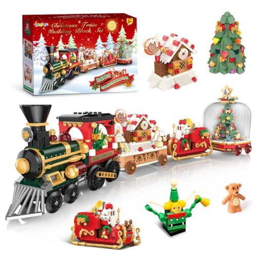 Christmas Train Building Blocks Set 1041 PCS G29608