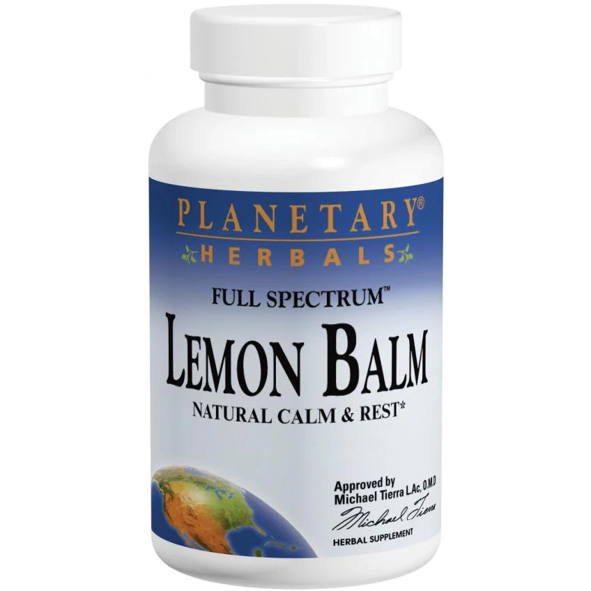 Lemon Balm 500 mg 120 Capsules L890