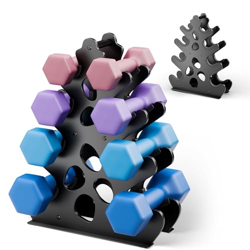 Compact Dumbbell Rack Stand with Anti-Slip Pads U3805