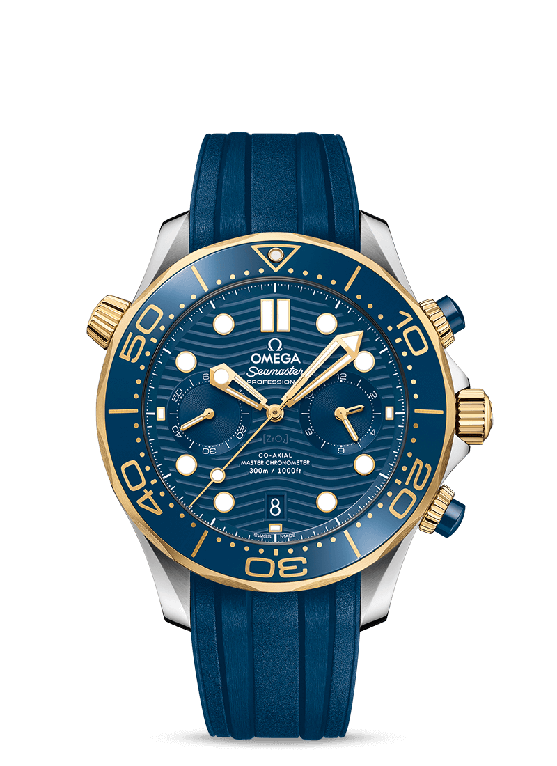 Blue 44mm Chronograph Diver W44301