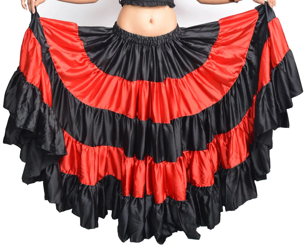 Women's Flamenco Dance Skirt K543
