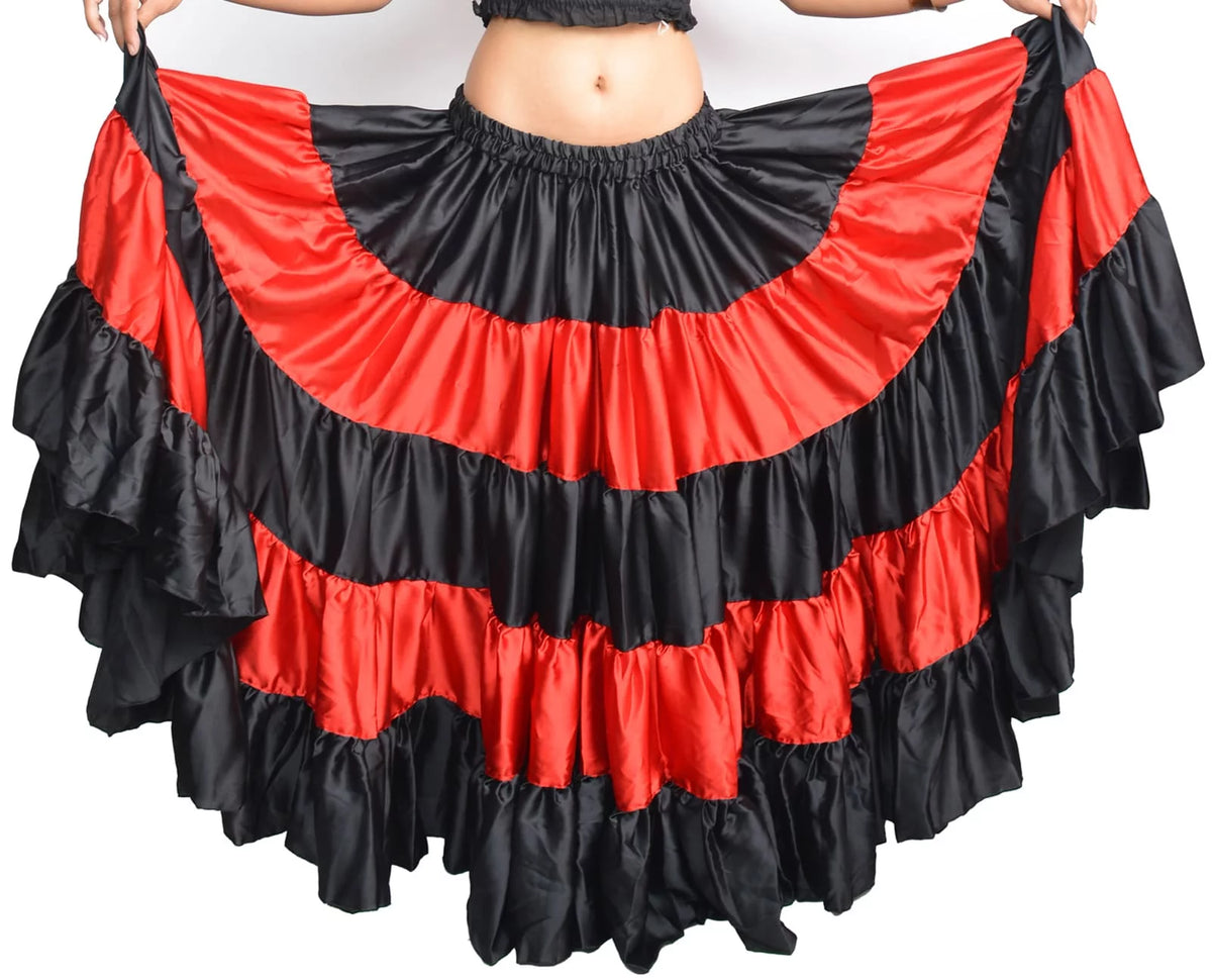 Women's Flamenco Dance Skirt K543