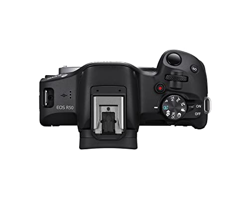 Black Mirrorless Camera with 24.2 Megapixel CMOS Sensor and 4K Video J515571