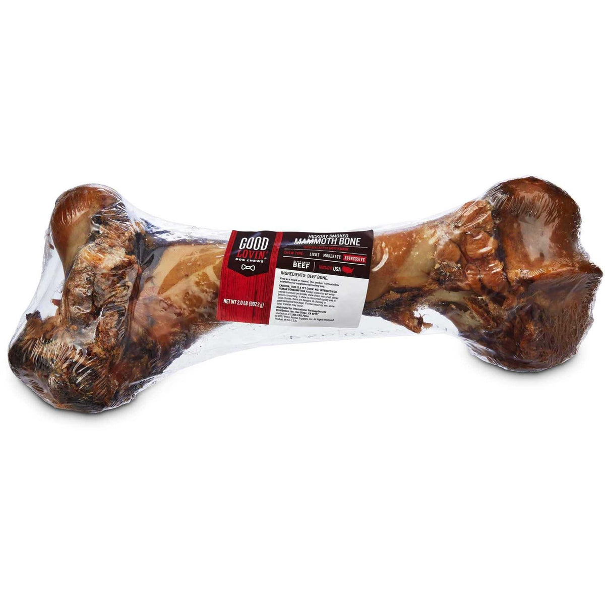 Hickory Smoked Mammoth Bone Dog Chew E5948