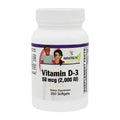 Vitamin D-3 50mcg Vegetarian Softgels 250 Count D83256
