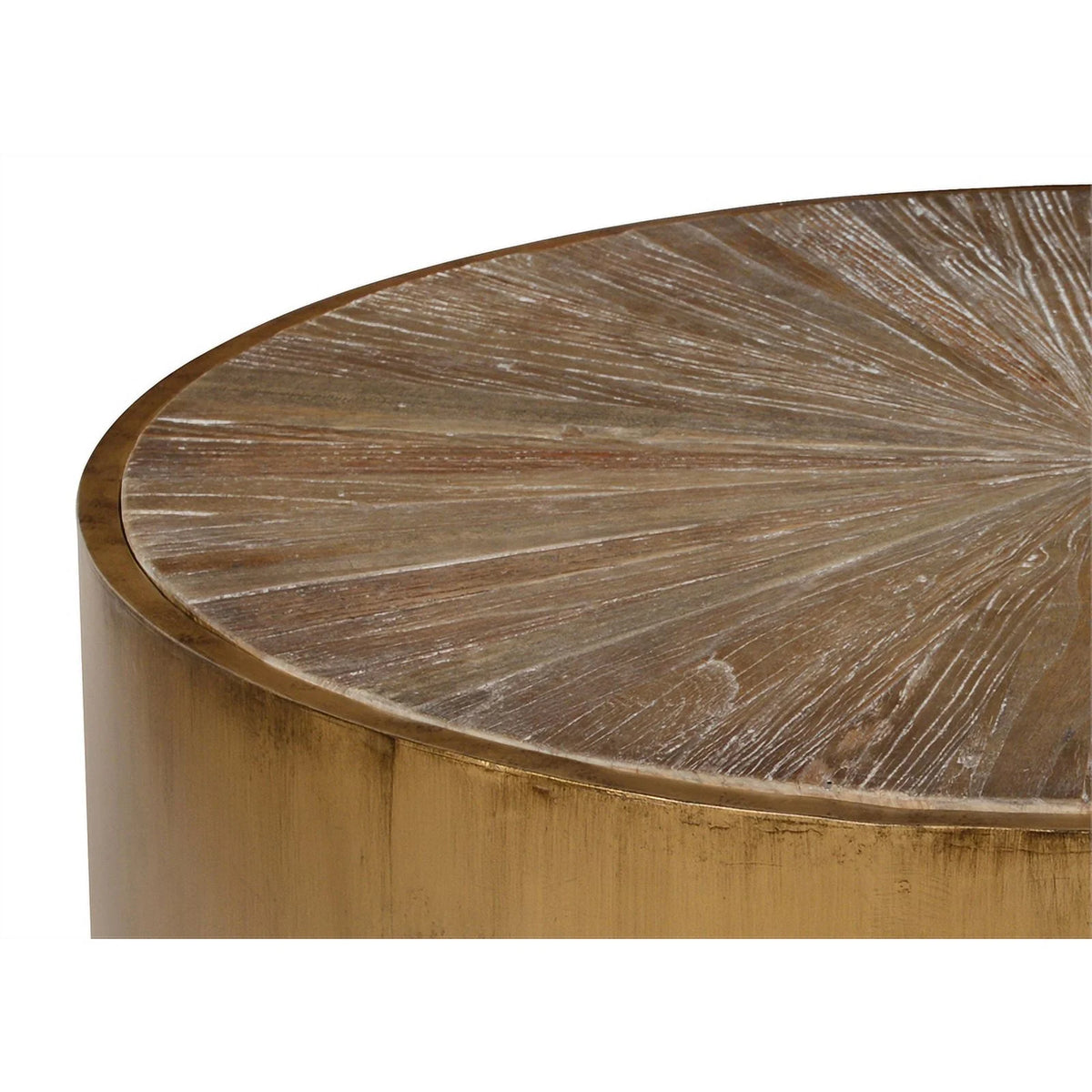Wood and Metal Coffee Table P416