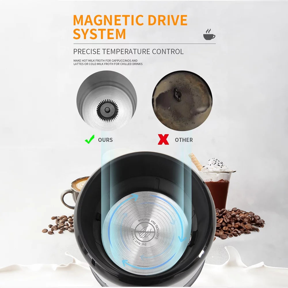 Detachable Milk Frother and Steamer 5 in 1 V154557
