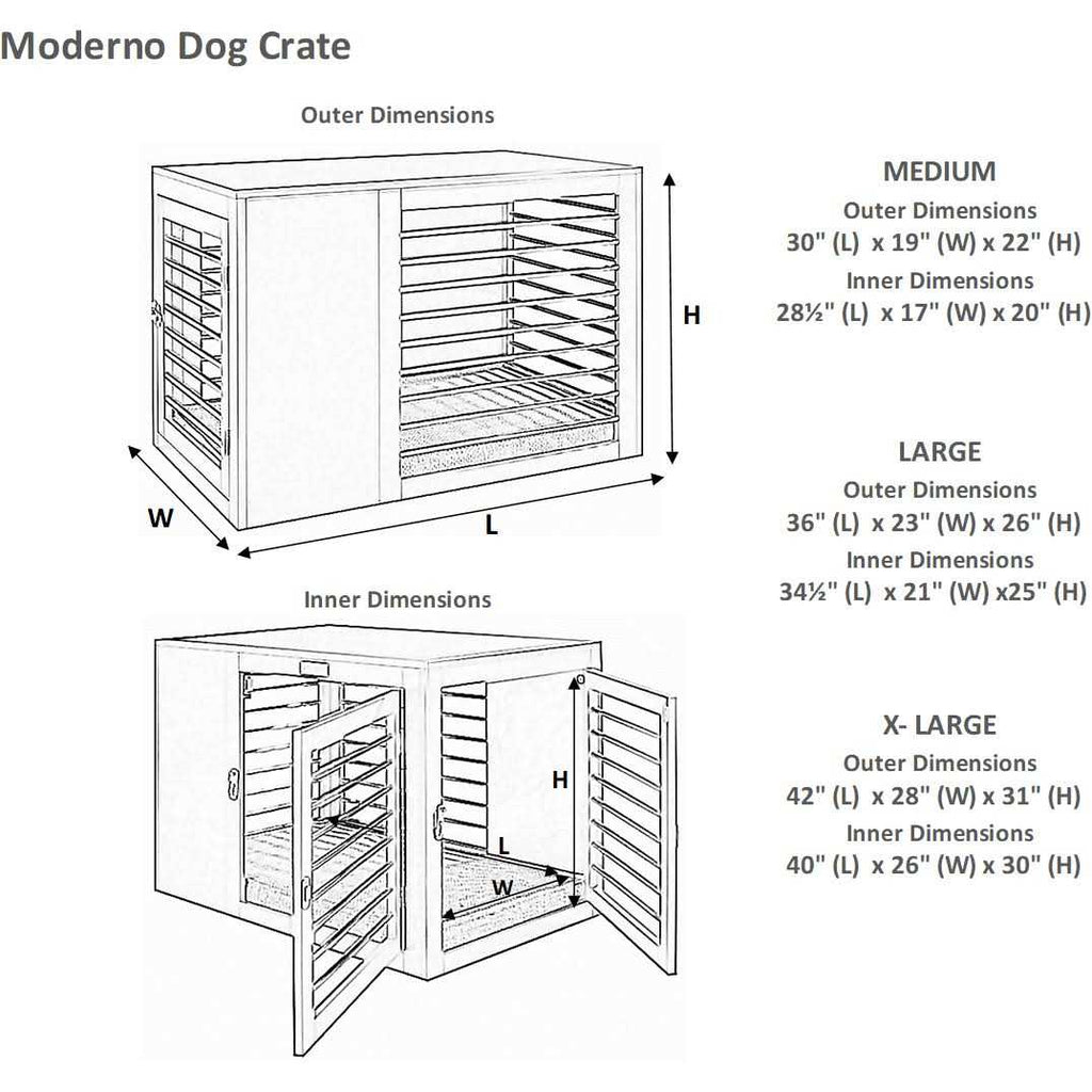 Moderno Dog Crate M34408