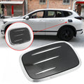 Carbon Fiber Style Fuel Tank Cover Trim Gas Cap Overlay I32698