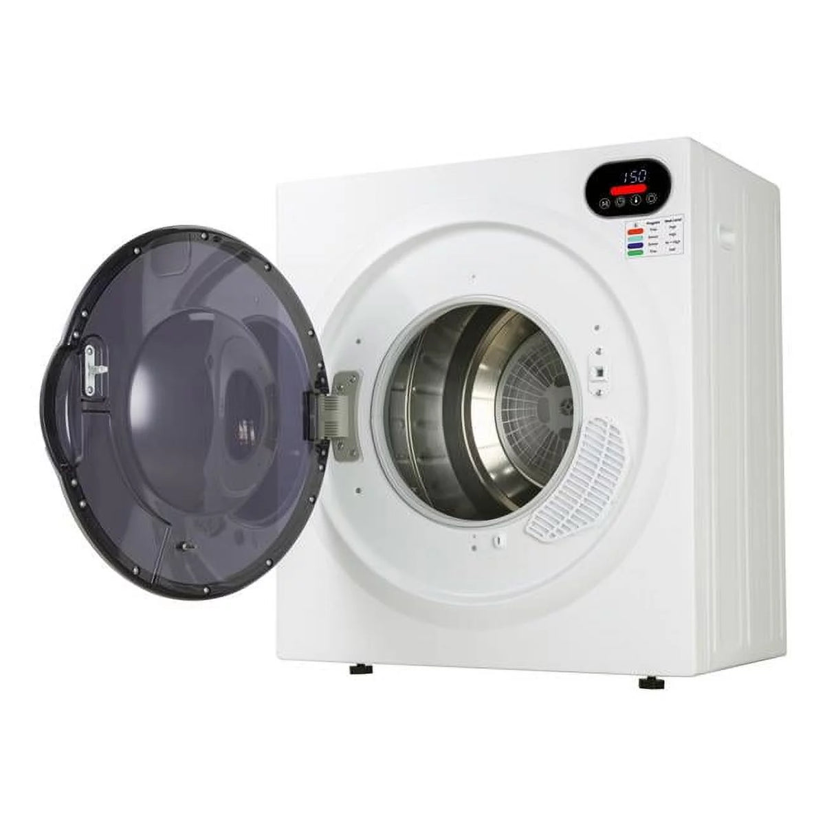 2.6 cu.ft White Compact Digital Vented Dryer T6958