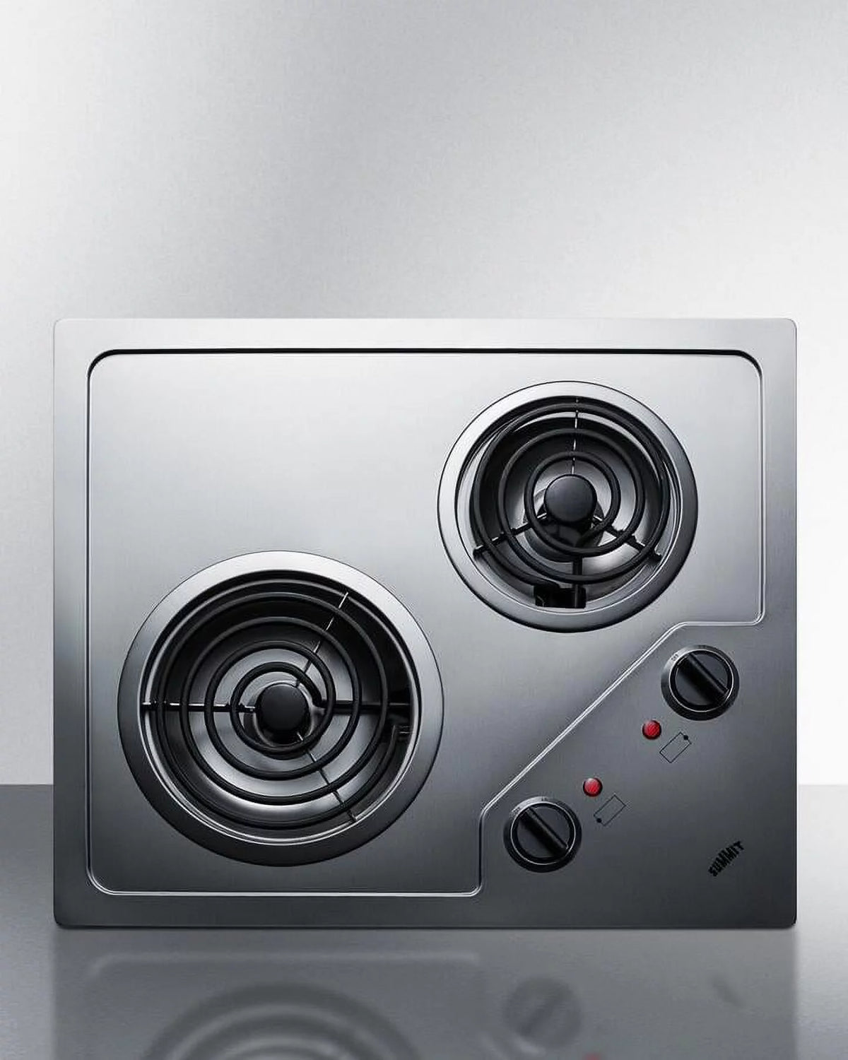 21" Wide 1800 Watt Built-In Electric Cooktop - Stainless Y9165