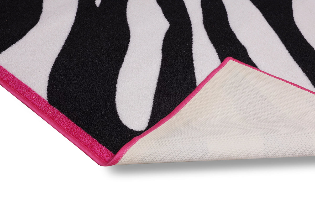 Pink Zebra Kids Area Rug 6'7"x9'2" B2850