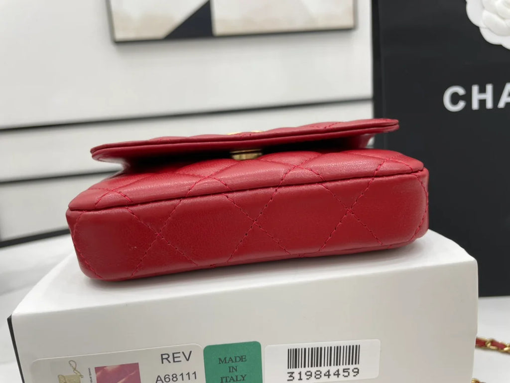 Distressed Red Women's Bags W80023