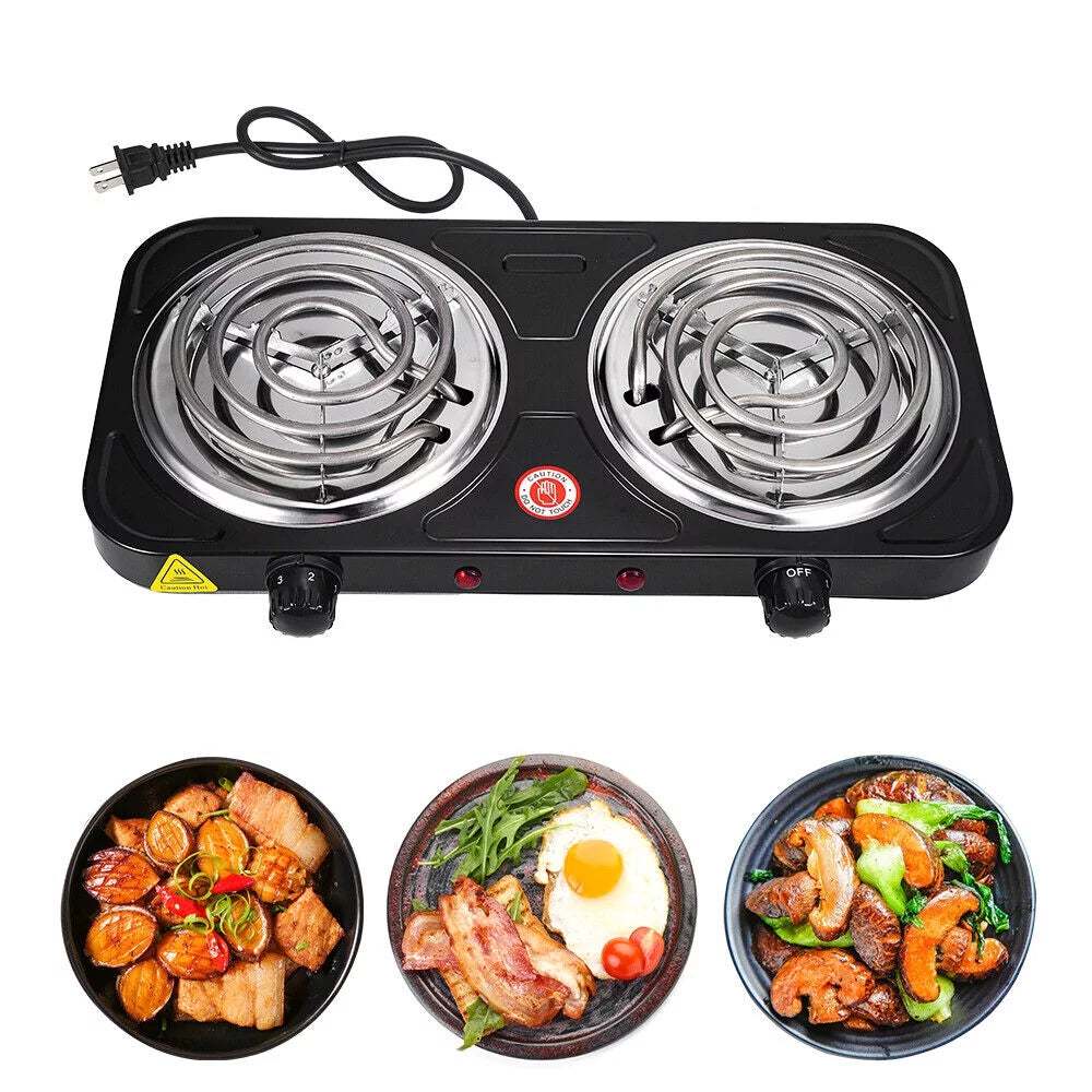 Double-burner Electric Hot Plate K862