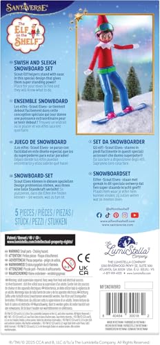 Blue Eyed Boy with Snowboard Set C6394