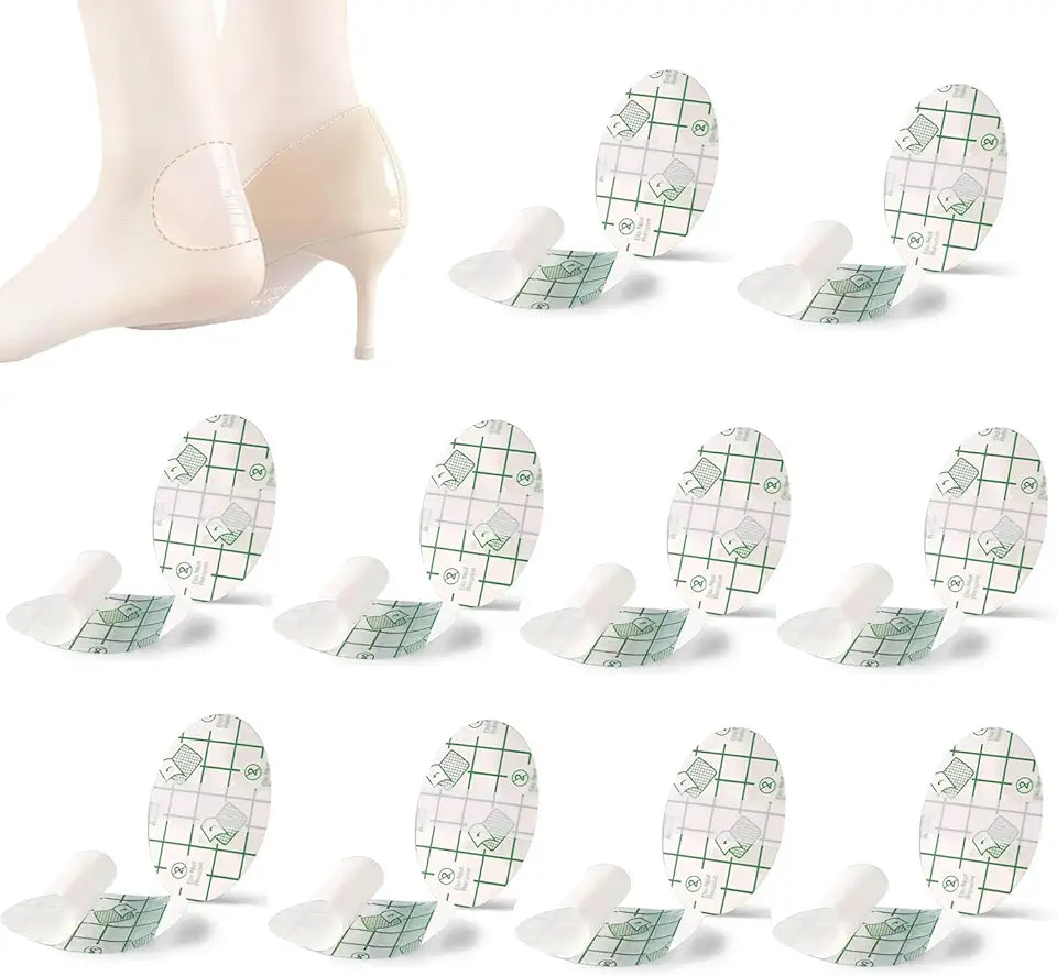 Self-Adhesive Invisible Heel Protector Sticker 50 PCS Waterproof Transparent Thin O746241