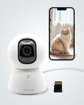 Indoor Pan-Tilt Security Camera with SD Card U7580