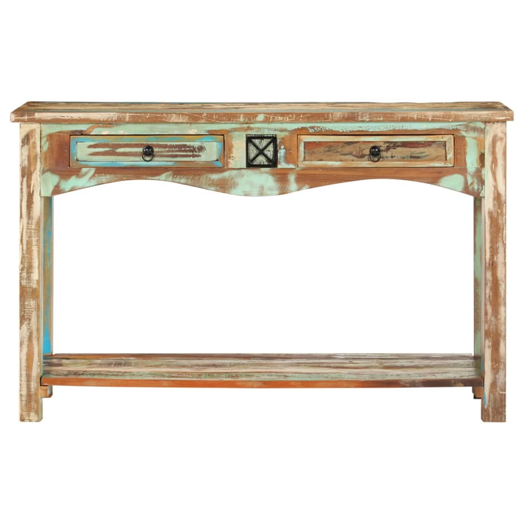 Console Table Solid Reclaimed Wood J176578
