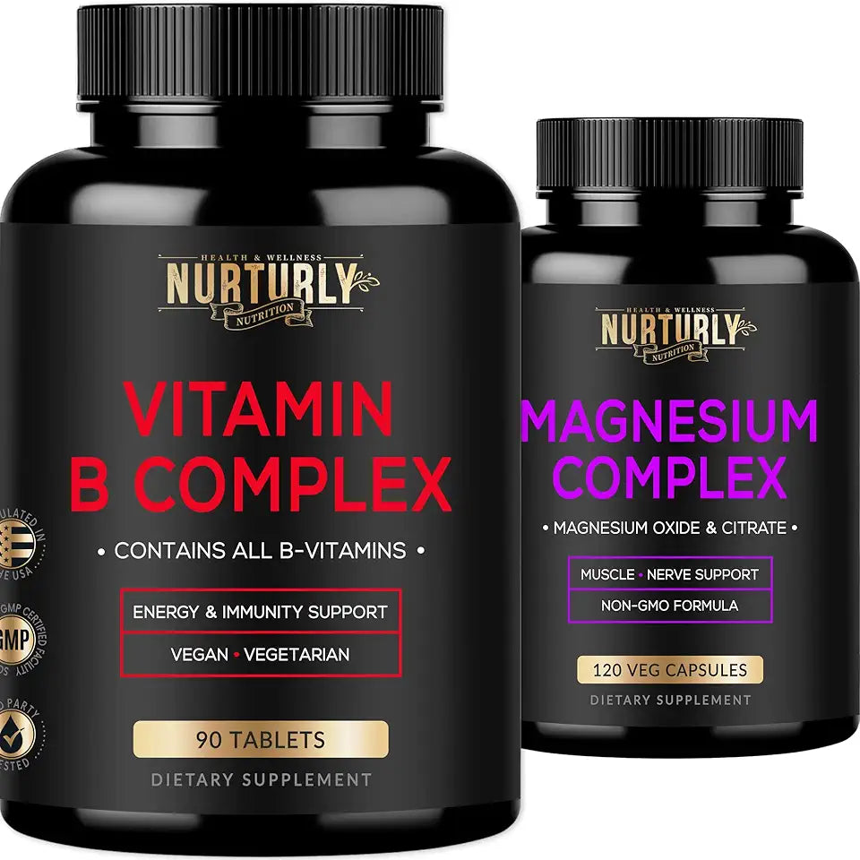Magnesium Citrate 500MG and Vitamin B Complex E61263