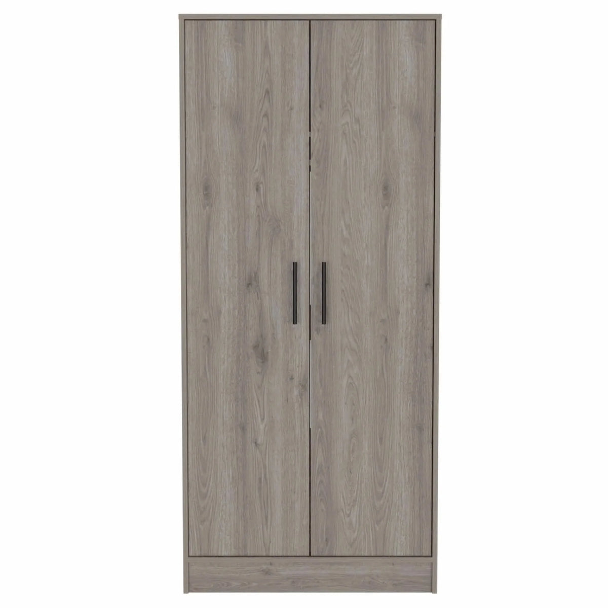 Light Grey Manufactured Wood Armoire O912252
