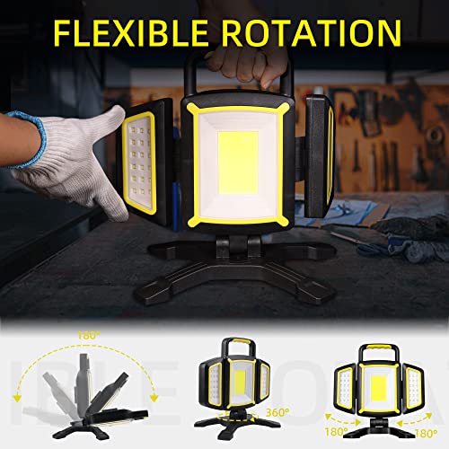 Portable LED Magnetic Work Light with 5 Light Modes B858
