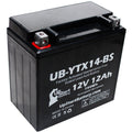 12V 12AH ATV Battery L83376