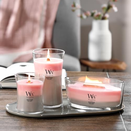 16 oz Ellipse Candle with Crackling Wick T73895