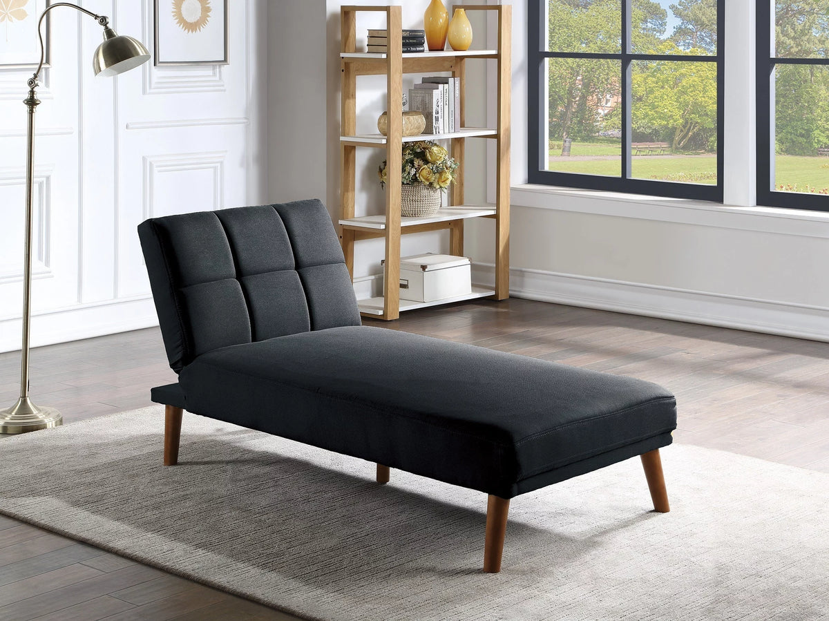 Black 2pc Sectional Sofa Set X2493
