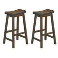 Solid Wood Bar Stool Set of 2 R561