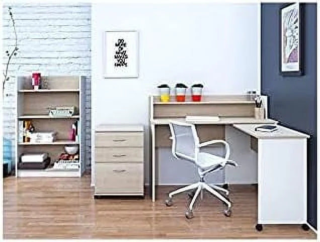 3 Drawer Wood Filing Cabinet W2619