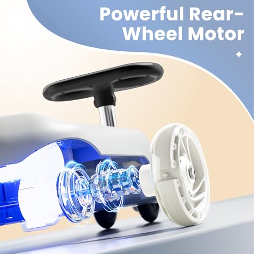 Electric Go Kart with Glowing Wheels and Storage P414781