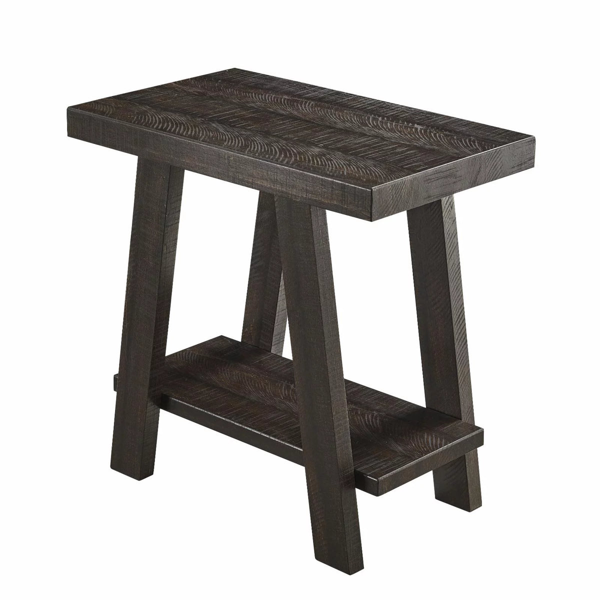 Wood Shelf End Table S30496