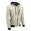 Black CE Approved Armored Riding Hoodie D20759