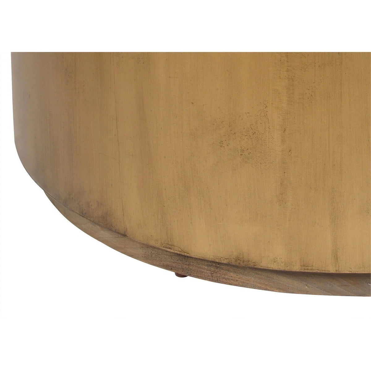 Wood and Metal Coffee Table P416