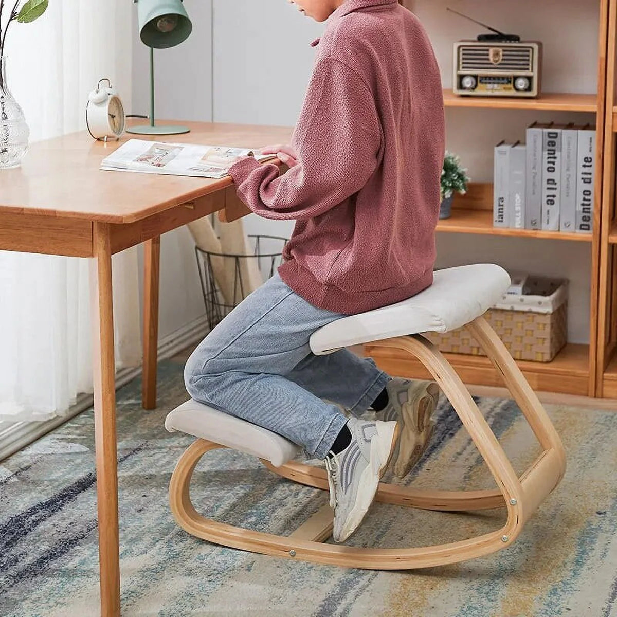 Ergonomic Kneeling Chair Stool with Thick Cushion M621