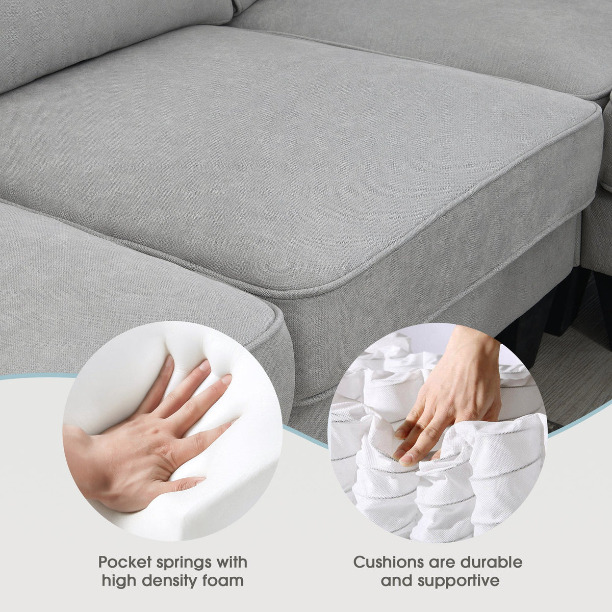U-Shape Sectional Sofa Set C893577