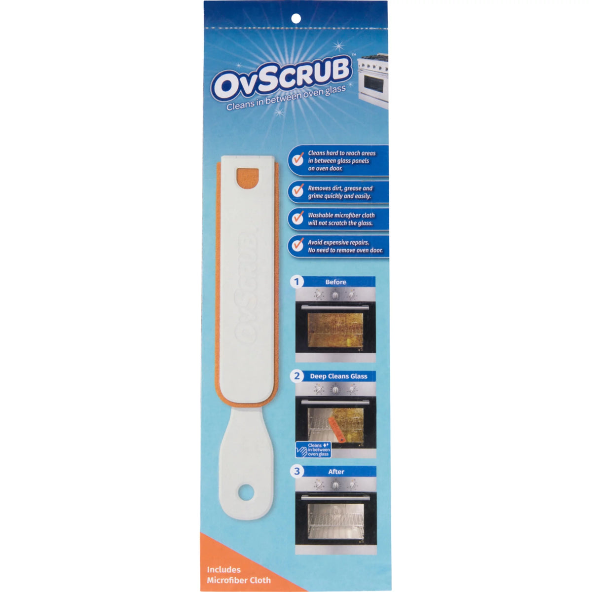 Oven Glass Cleaner with Microfiber Cloth, 1 Pack D684